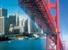 Computer generated graphic. Subject: The City of San Francisco blended with the Golden Gate Bridge. This is the LAST IMAGE in our Portfolio. Thank you for viewing.