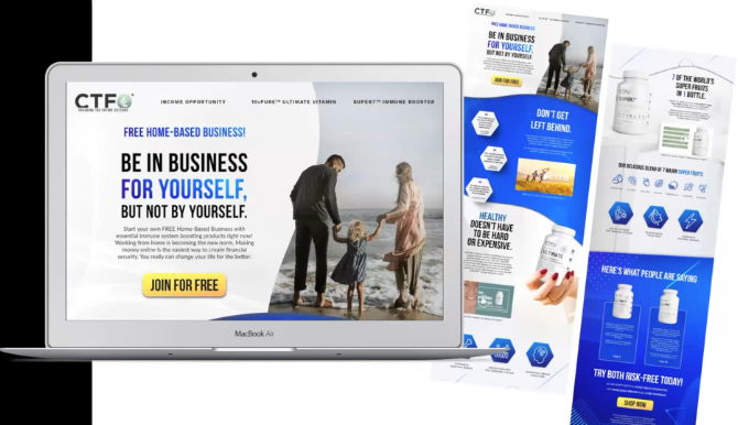 Be in business for yourself, but not by yourself. Join for free.